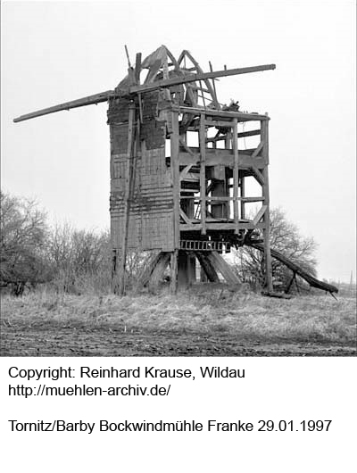 Ruine der Bockwindmühle F.